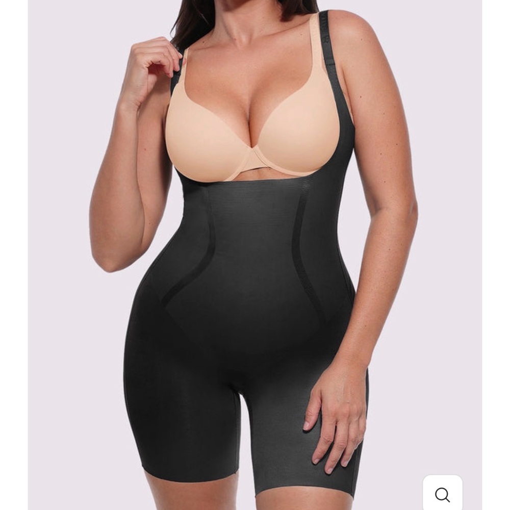 LYCRA®FitSense™ Open Bust Full Bodysuit